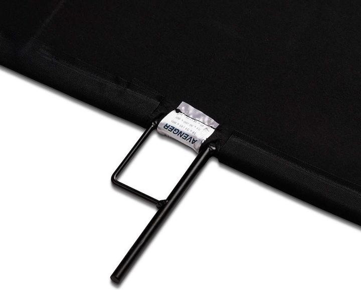 Produktbild Avenger 24X30 SOLID BLACK FLAG (75 cm)