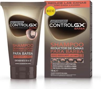 Just For Men Control GX Gray Reducing Shampoo for Beard 118ml (118 ml)