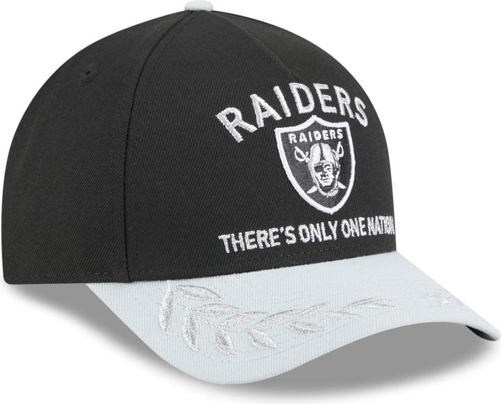 New Era 9Forty M-Crown Cap NFL 2025 Draft Las Vegas Raiders