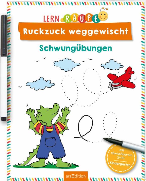 Produktbild Lernraupe - Ruckzuck weggewischt! Schwu (Deutsch, Corina Beurenmeister, 2025)