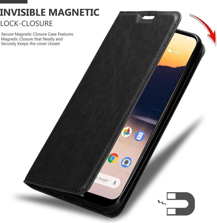 Image du produit Cadorabo Book Couverture magnétique invisible (Nokia 2.3)