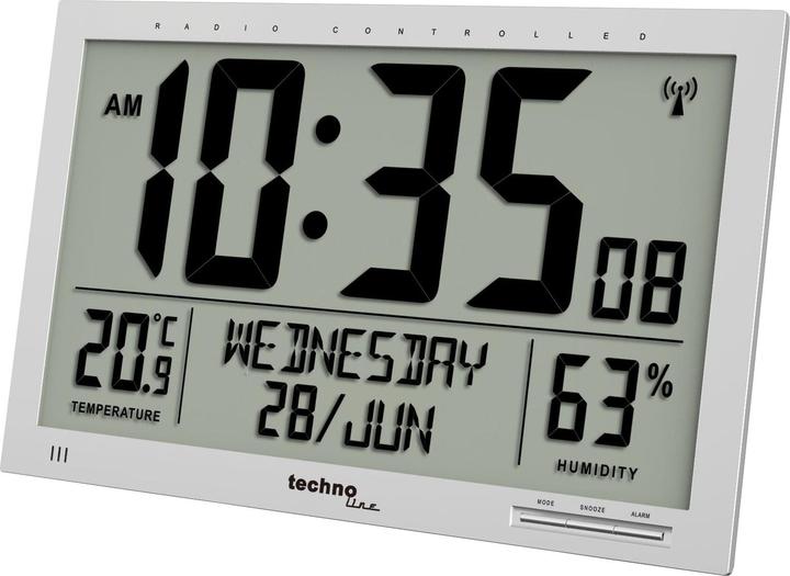 Immagine prodotto Technoline Radio orologio da parete Jumbo WS8013
