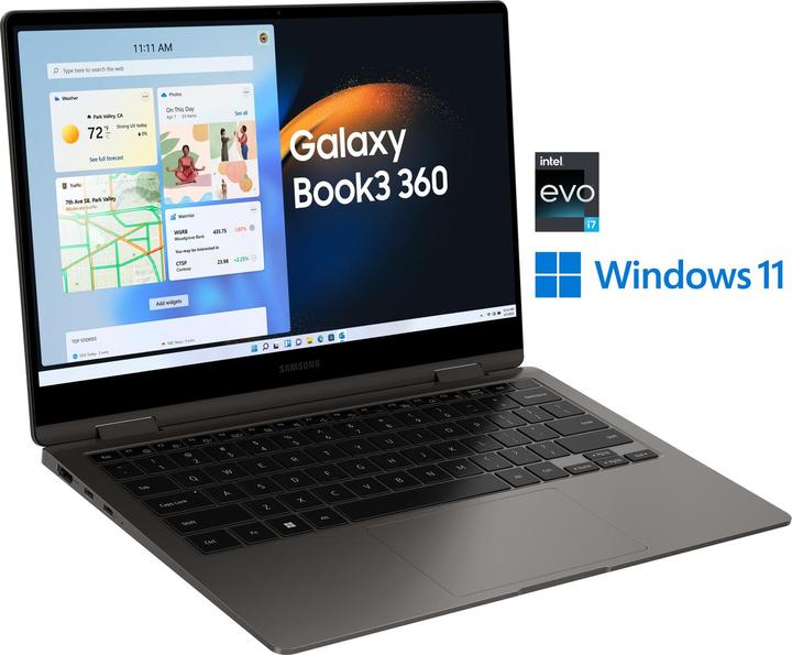 Immagine prodotto Samsung Galaxy Book3 360 (13.30", Intel Core i7-1360P, 16 GB, 1000 GB, DE)