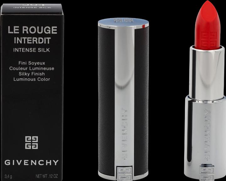 Actual product image Givenchy Le Rouge Interdit Intense Silk Lipstick (N304 Mandarin)
