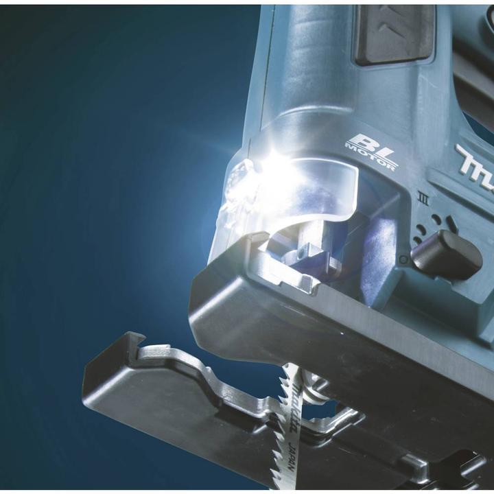Image du produit Makita JV102DZ Scie à onglets sans fil 12V MAX, moteur BL, sans batteries ni chargeur.