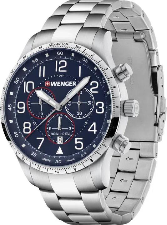 Immagine prodotto Wenger 01.1543.118 (Cronografo, 44 mm)