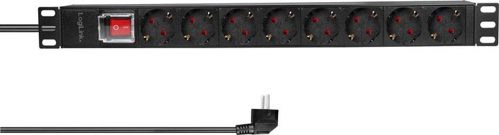 Productafbeelding LogiLink Stopcontact (8 x, CEE 7/7, 2 m)