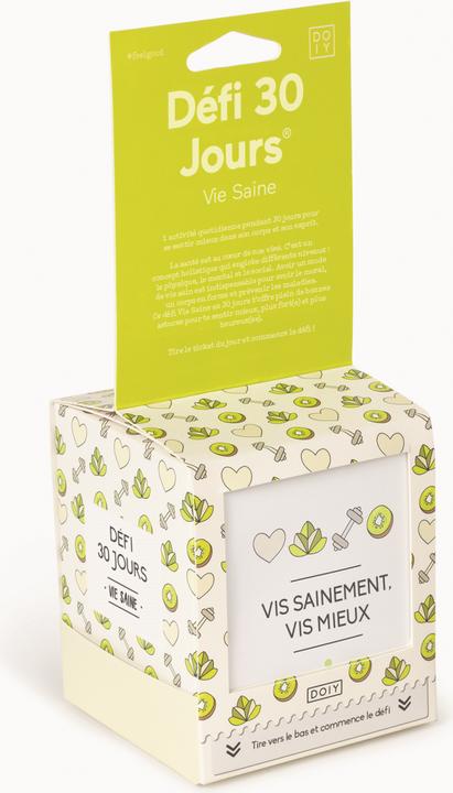 Image du produit Doiy Défi 30 jours "Healthy Life" - Défi Boîte (Français)