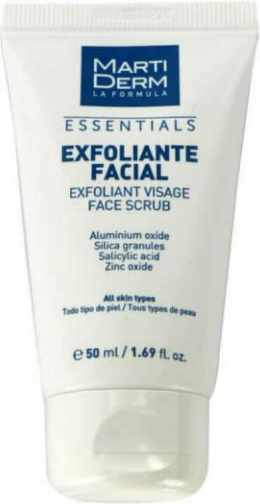 Image du produit Martiderm Crème exfoliante pour le visage Essentials 50 ml (Chiffons de nettoyage, 50 ml)