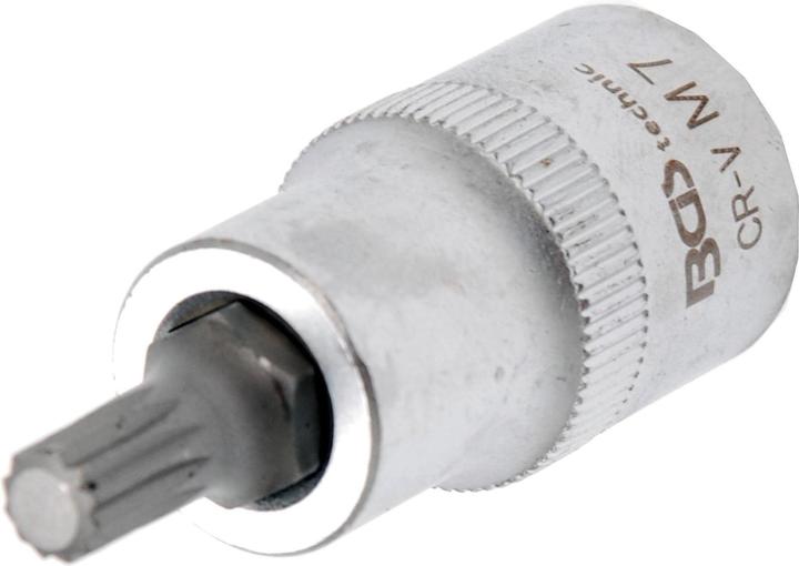 Produktbild BGS Bit-Einsatz Antrieb Innenvierkant 12,5 mm (1/2") Innenvielzahn (für XZN) M7 (M7)