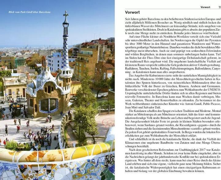 Produktbild Reiseführer Katalonien (Deutsch, Jens Wiegand, 2023)