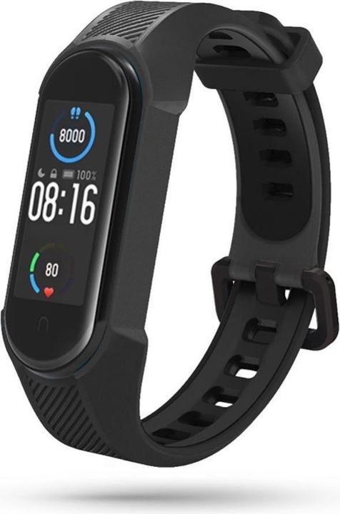 Produktbild Tech-Protect Armor strap for Xiaomi Mi Smart Band 5 / 6 / 6 NFC - black (TPU)
