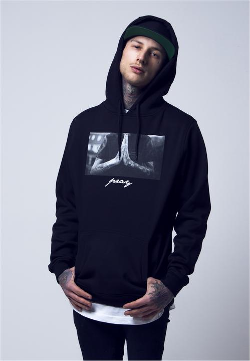 Immagine prodotto Mister Tee Felpa con cappuccio Pray (4XL)