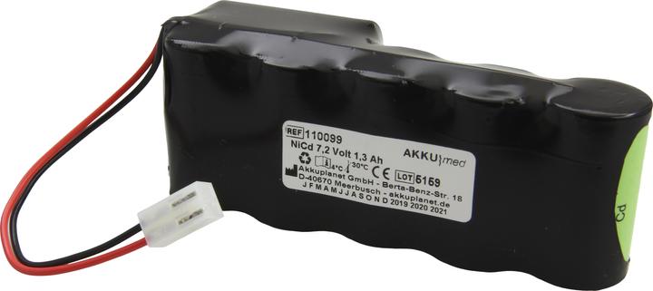 Immagine prodotto XCell NC Akku passend für Sherwood Kangaroo Feedpump 224, 324 CE Konform (1 pz., 1300 mAh, Accumulatore di carica elettrica)