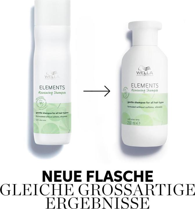 Produktbild Wella Elements Renewing Shampoo (250 ml, Flüssiges Shampoo)