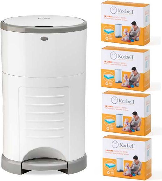 Image du produit Korbell Kit de démarrage pour le seau à couches 1 (3 x)