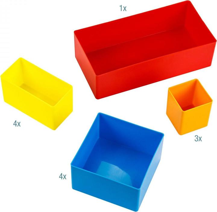 Produktbild Dema Universal Metall Sortimentskoffer Sortimentskasten Kleinteilemagazin 12 Fächer
