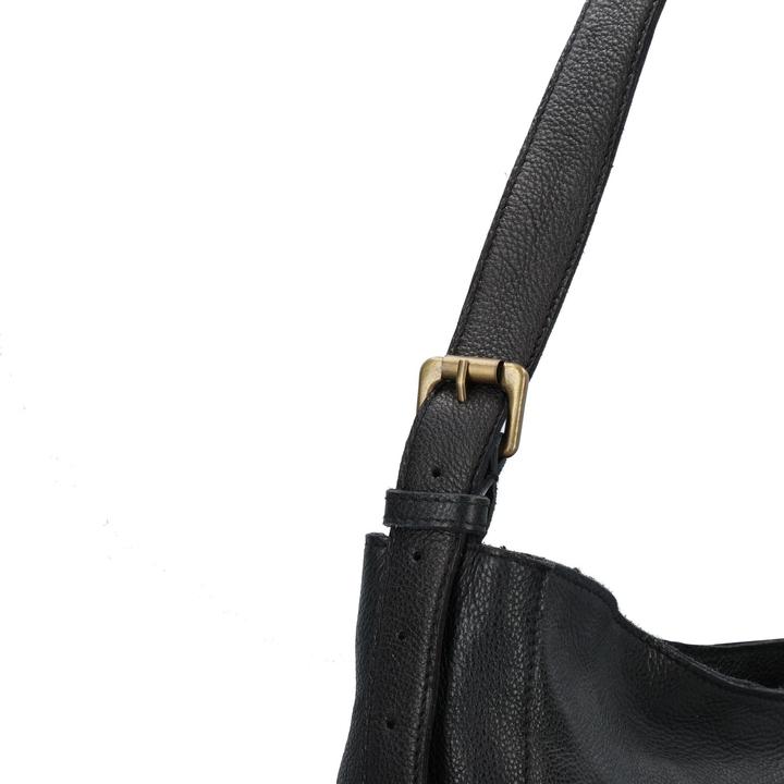 Image du produit Taschendieb Herzweg Schultertasche Leder 40 cm