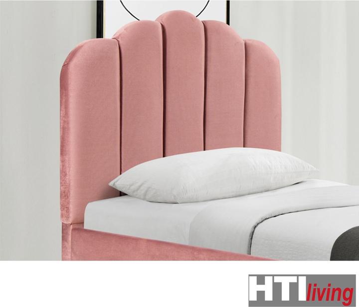Produktbild HTI-Living Polsterbett 90 x 200 cm Yoris Pink (90 x 200 cm)