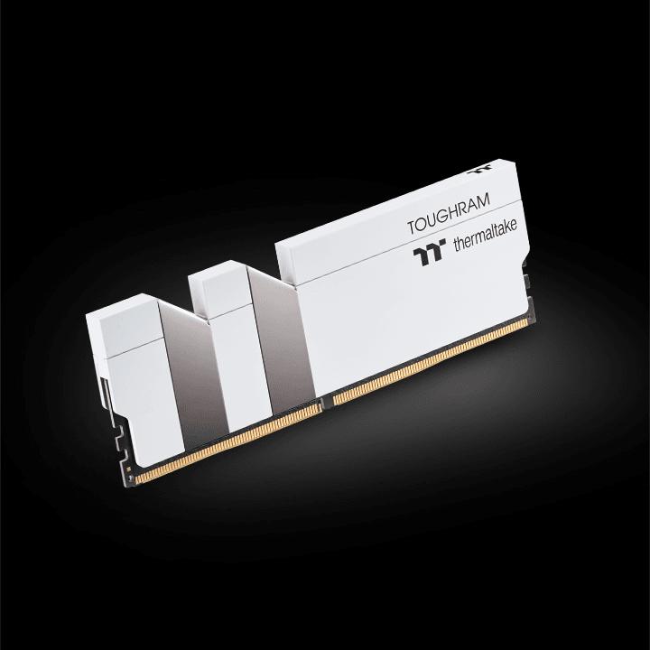 Produktbild Thermaltake TOUGHRAM WHITE 16GB (2X8GB) DDR4 4000 C19 MEMORY (2 x 8GB, DDR4-RAM, DIMM)