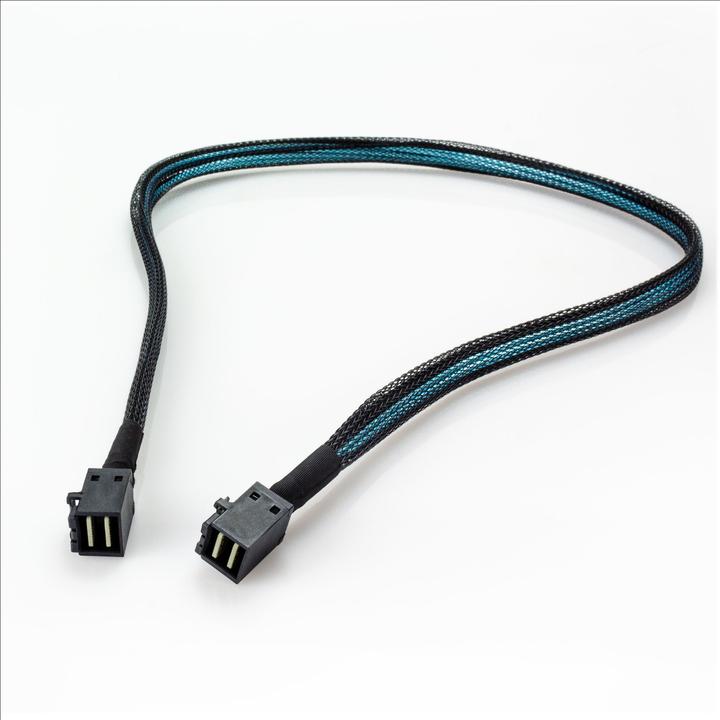 Actual product image Fantec SRC-MINI SAS TO 4X SATA CABLE - mini SAS SFF8087 to 4x SATA cable for SRC 12G Enclosure Series 7