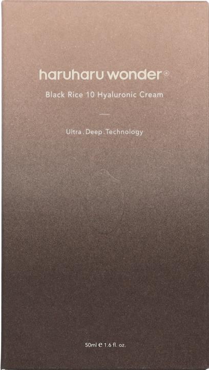 Actual product image Haruharu Wonder Black Rice 10 Hyaluronic Cream 1.6 fl. oz 50ml (50 ml)