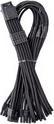 Actual product image CableMod C-Series Pro ModMesh 12VHPWR to 3x PCI-e cable for Corsair - 60cm, black