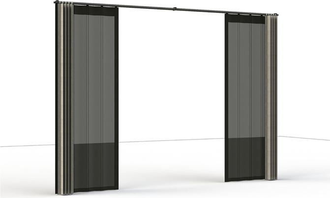 Immagine prodotto Siena Garden Tenda Pergola 2 pezzi antracite