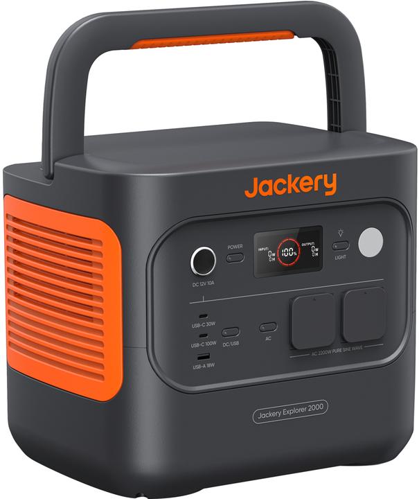 Produktbild Jackery Explorer 2000 V2 EU (2042 Wh, 17.50 kg)