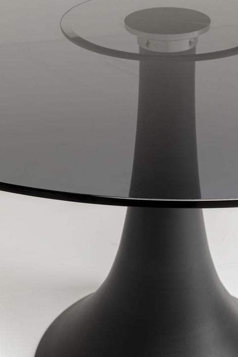 Produktbild Kare Design Tisch Grande Possibilita Smoke Glas Ø110cm