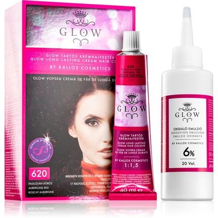 Image du produit Kallos Coloration permanente Glow 620 Aubergine Red (620 Rouge aubergine)