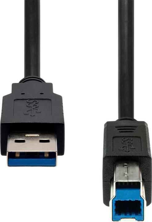 ProXtend USB 3.2 Gen1 Cable A to B M/M Black 0.5M (0.50 m, USB 3.2 Gen 1)