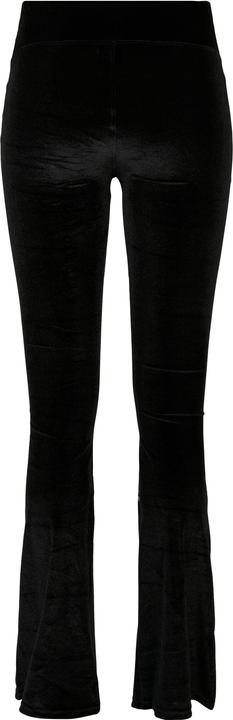 Actual product image Urban Classics Ladies High Waist Velvet Boot Cut Leggings (5XL)