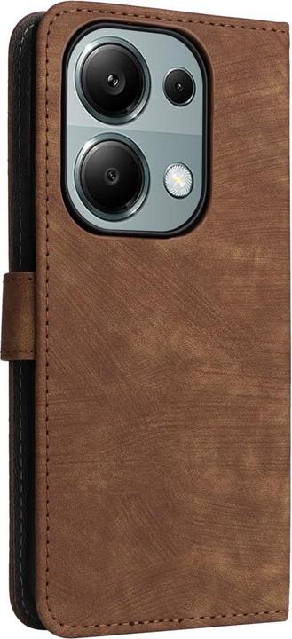 Produktbild Cover-Discount Poco M6 Pro / Redmi Note 13 Pro 4G - Etui RFID braun (Xiaomi Redmi Note 13 Pro 4G)