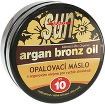 Vivapharm Vivaco - Sun Argan Bronze Oil SPF 10 - Suntan butter with organic argan oil 200ml (Sonnencreme, Bis SPF 10, 150 ml, 150 g)
