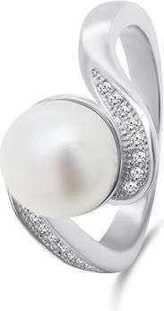 Produktbild Brilio Silver - Charming silver ring with real pearl RI061W - Circuit: 56 mm (56)