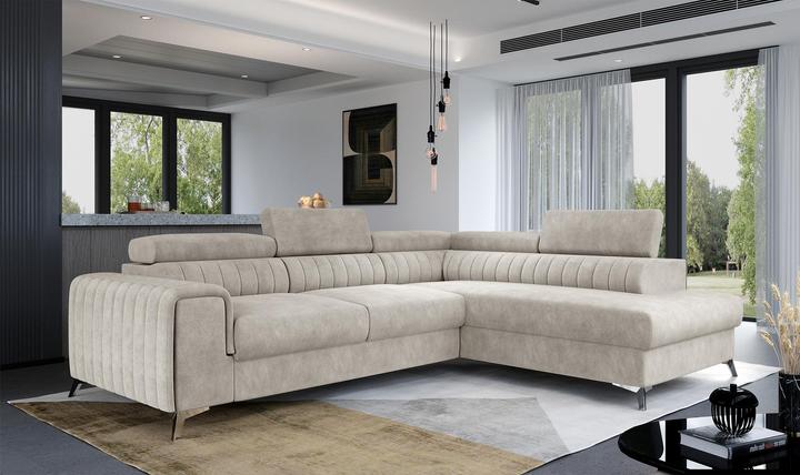 Actual product image ELTAP Laurence (Corner sofa, 4-seater, Sofa bed)