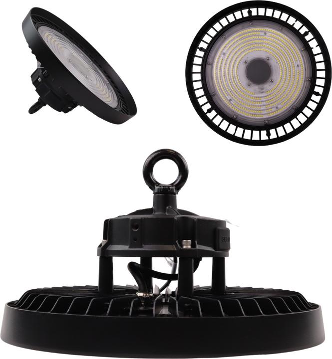 Produktbild Enovalite LED-Highbay-Leuchte, UFO, EEK: C, 200W, 34000lm, 4000K, schwarz (34000 lm)