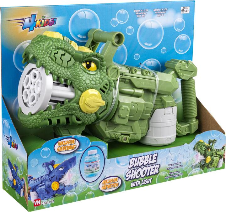 Produktbild VN Toys 4-Kids - Electric Bubble Gun - Dino (23411)