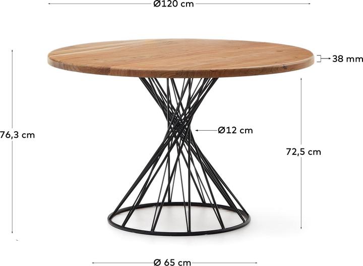Actual product image Kave Home Niut (120 x 120 cm)