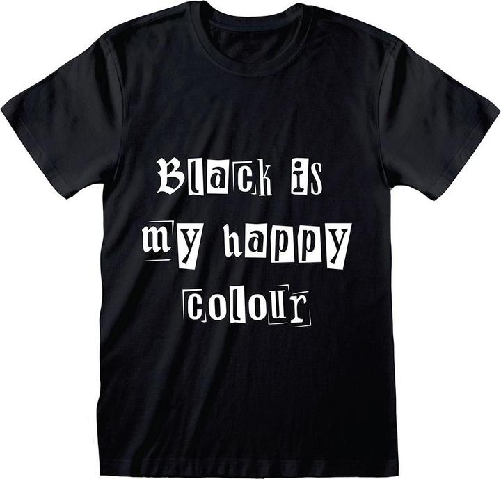 Produktbild Something Different Black Is My Happy Colour TShirt (M)
