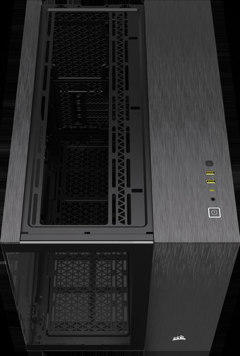 Produktbild Corsair 2500X (schwarz/anthrazit, Tempered Glass x 2) (Mini-ITX, mATX)