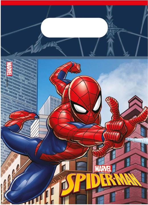 Spiderman Partybeutel (Geschenktüte, 6 x)