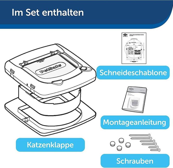 Produktbild Staywell Katzenklappe (Magnetische Katzenklappe)