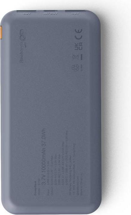 Actual product image GP Batteries GP PowerBank B+ Serie 10000 mAh blau (10000 mAh, 15 W)
