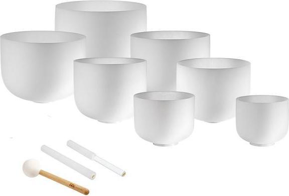 Meinl Kristall Klangschalen Chakra Set (Klangschale)