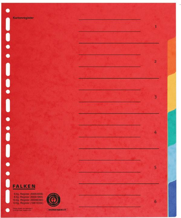 Actual product image Falken Register cardboard