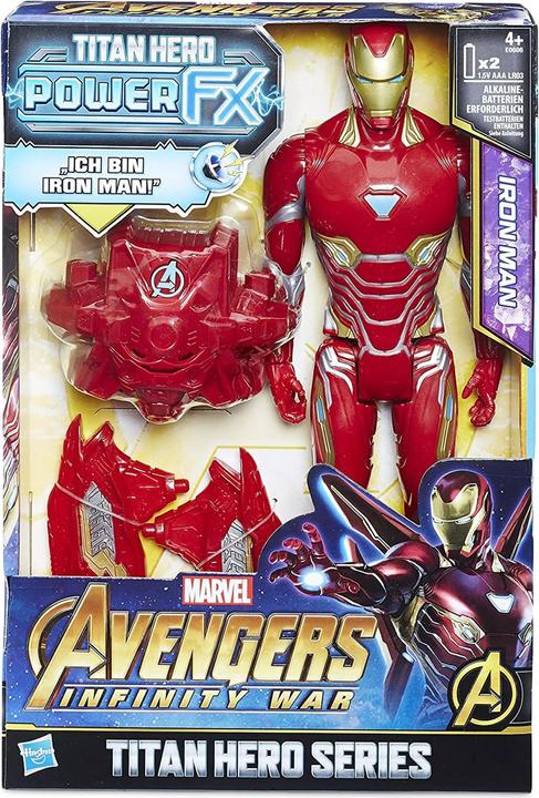 Produktbild Hasbro Figur Avengers Titan Hero Iron Man mit Power FX Pack