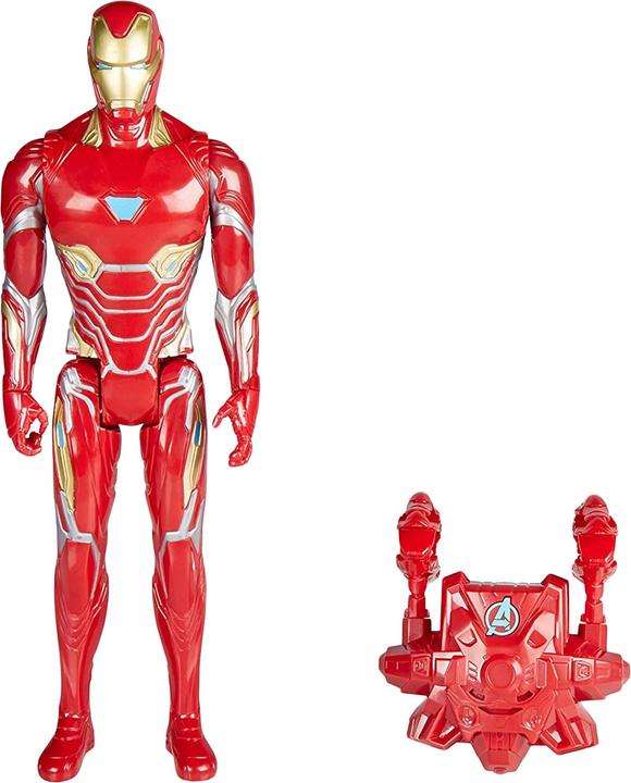 Hasbro Figurine Avengers Titan Hero Iron Man avec Power FX Pack
