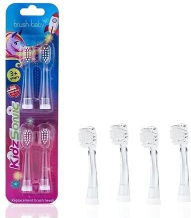 Produktbild Brush-Baby KidzSonic Rocket and Unicorn Replacement Brush Heads Age 3
